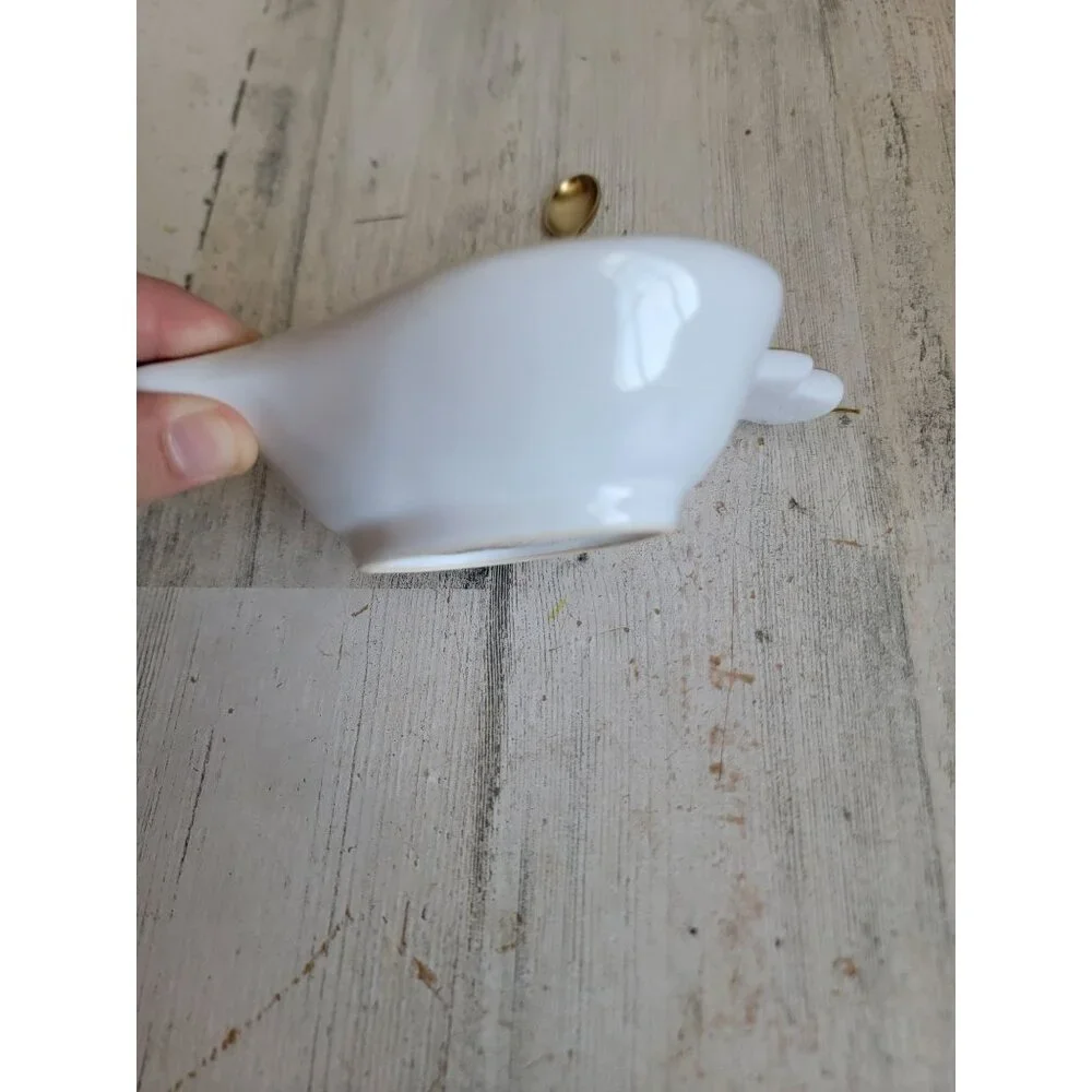 Mud pie ornament shaped trinket dish candy spoon Xmas home decor‎
